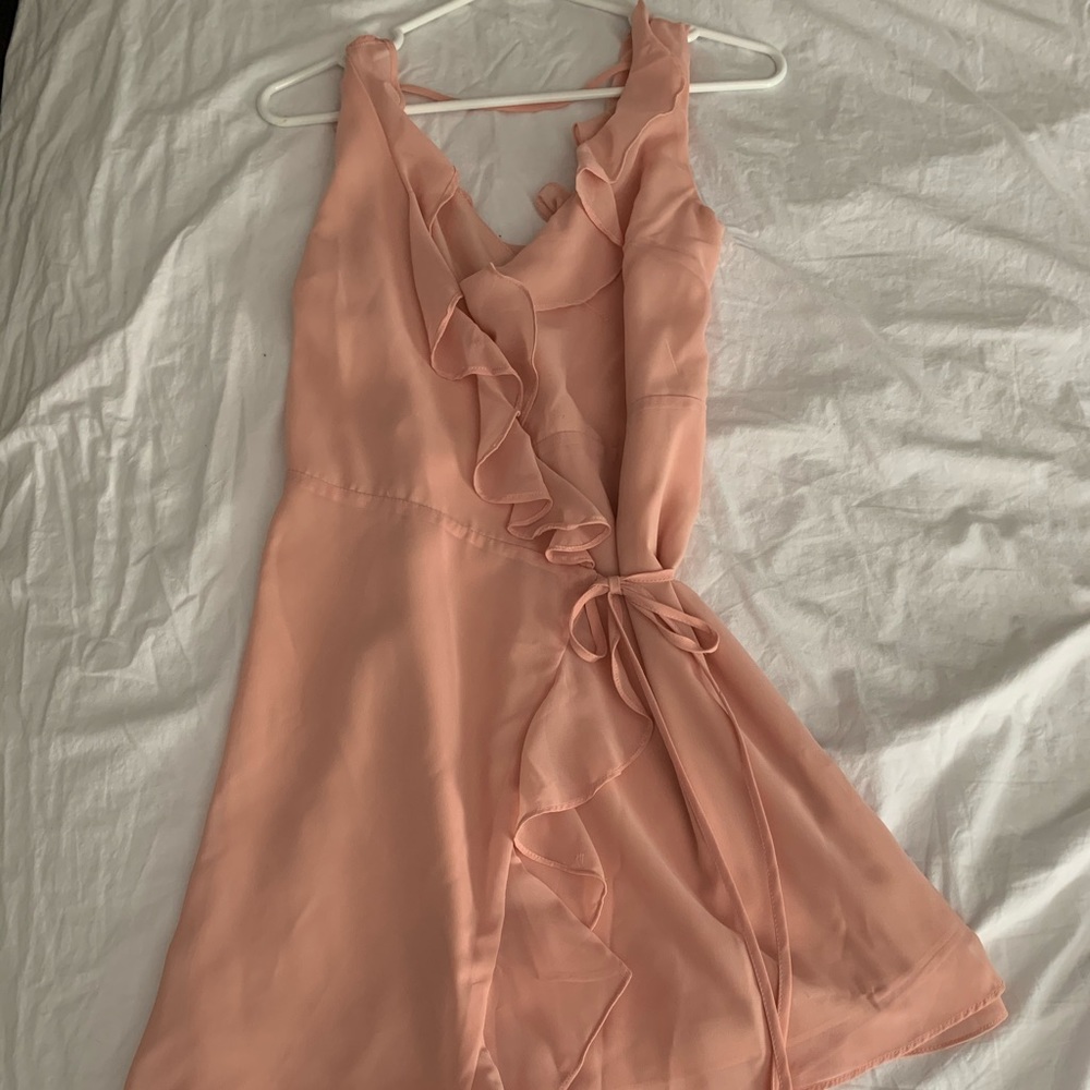 Tie across dress